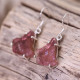 Boucles d'oreilles en argent et tourmaline