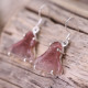 Boucles d'oreilles en argent et tourmaline