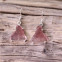 Boucles d'oreilles en argent et tourmaline