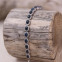 Bracelet d'exception en argent avec opale noire