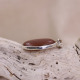 Pendentif en argent et cornaline