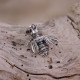 Pendentif en argent - abeille