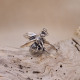 Bague en argent - abeille