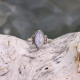 Bague en argent et pierre de lune