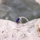 Bague en argent et lapis lazuli