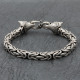 Bracelet en argent snake Petit Loup