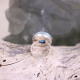 Bague en argent et larimar