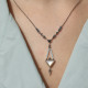 Collier d'exception en argent avec nacre et marcassites