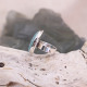 Bague en argent et amazonite