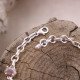 Bracelet en argent et tourmaline