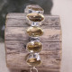 Bracelet en argent et citrine