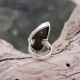 Bague en argent et opale Boulder