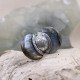 Bague en argent et labradorite