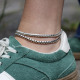 Bracelet de chevilles en argent Beethoven