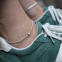 Bracelet de cheville en argent