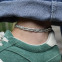 Bracelet en argent de cheville Régina
