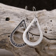 Boucles d'oreilles en argent