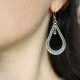 Boucles d'oreilles en argent