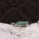Pendentif en argent et uvarovite
