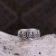 Bague en argent - têtes de mort