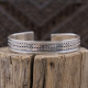 Bracelet rigide en argent