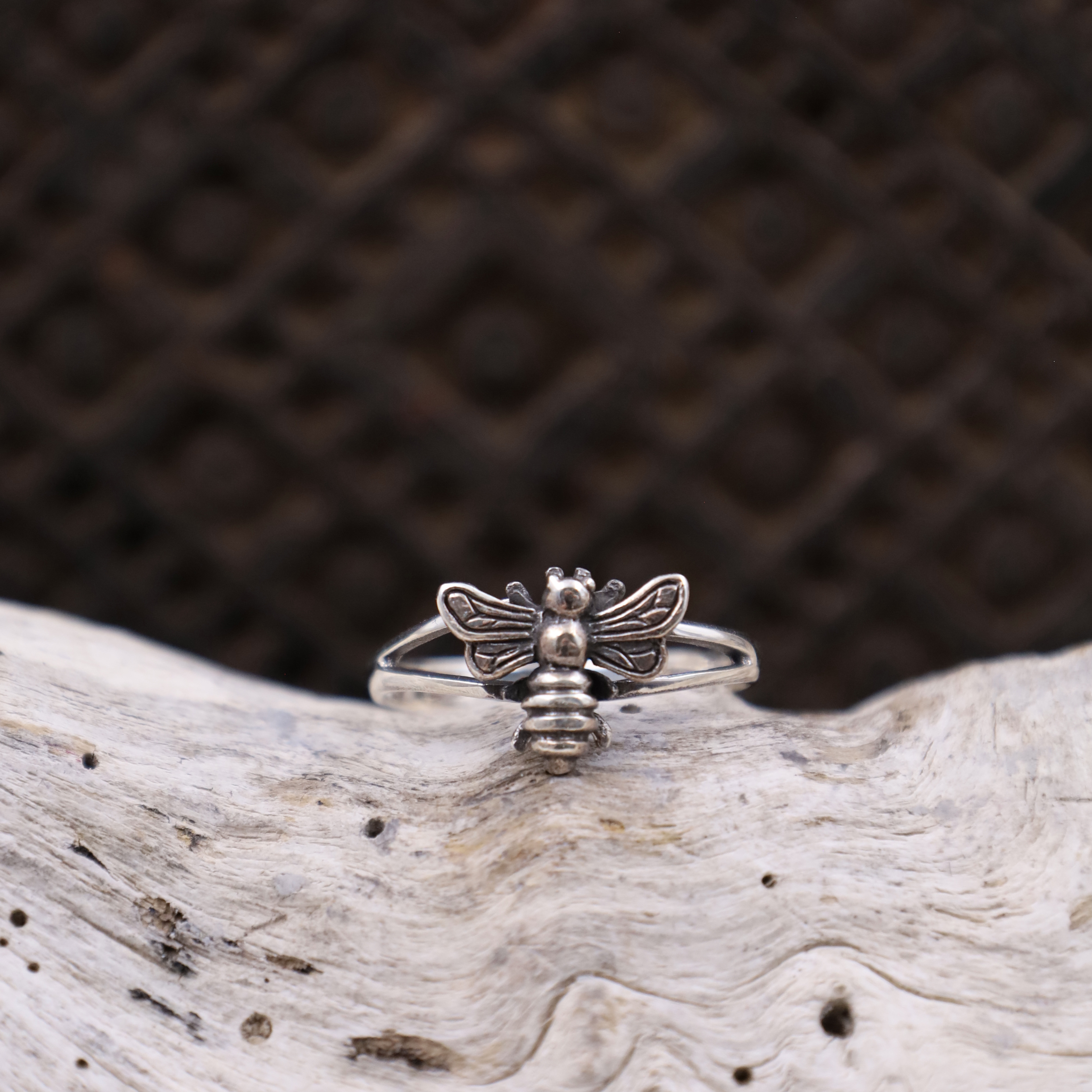 Bague abeille argent deals