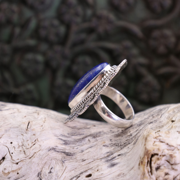 Lapis lazuli prix bague deals