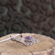 Pendentif en argent et rubis zoïsite