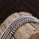 Bracelet en argent Snake Maharaja HOMME