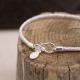 Bracelet en argent snake Chopin