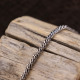 Bracelet en argent snake Vrille 3mm