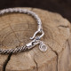 Bracelet en argent snake Vrille 3mm