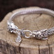 Bracelet en argent Snake Le Mini Ganesha Tête éléphant