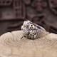 Bague en argent - Têtes de mort