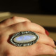 Bague en argent et pierre de lune