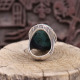 Bague en argent et turquoise