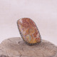 Bague en argent et agate - ajustable