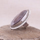 Bague en argent et agate crazy lace