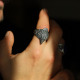 Bague en argent - aigle