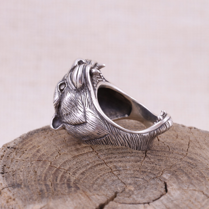 Bague en argent - tigre