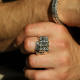 Bague en argent - Poing fermé