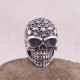Bague en argent - Tête de mort