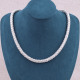 Collier en argent Snake Le Isa