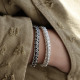 Bracelet en argent Snake Le Isa