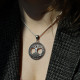 Pendentif en argent - arbre de vie