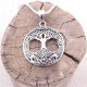 Pendentif en argent - arbre de vie