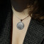 Pendentif en argent fleur de vie