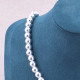 Collier "perles d'argent" - 7mm