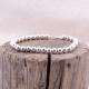 Bracelet "perles d'argent"