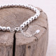 Bracelet "perles d'argent"